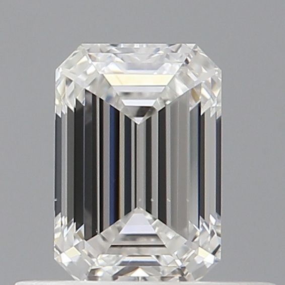 Diamond Natural 0,51Ct F-VS2 Emerald - GIA5526996720