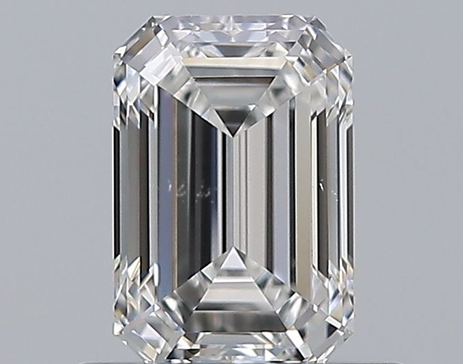 Diamond Natural 0,7Ct F-VS2 Emerald - GIA2518959378