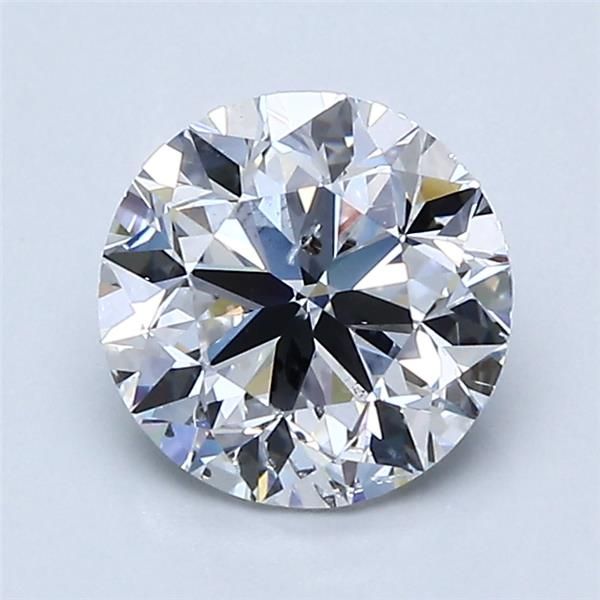 Diamond Natural 1,5Ct D-SI2 Round - GIA7441310611