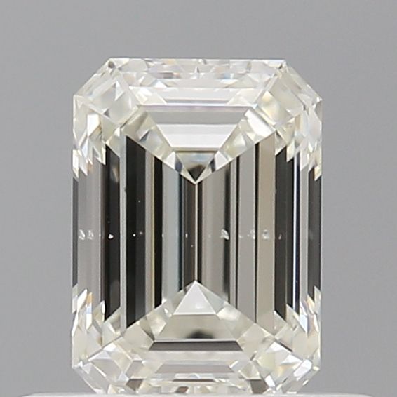 Diamond Natural 0,57Ct J-SI2 Emerald - GIA6541604469