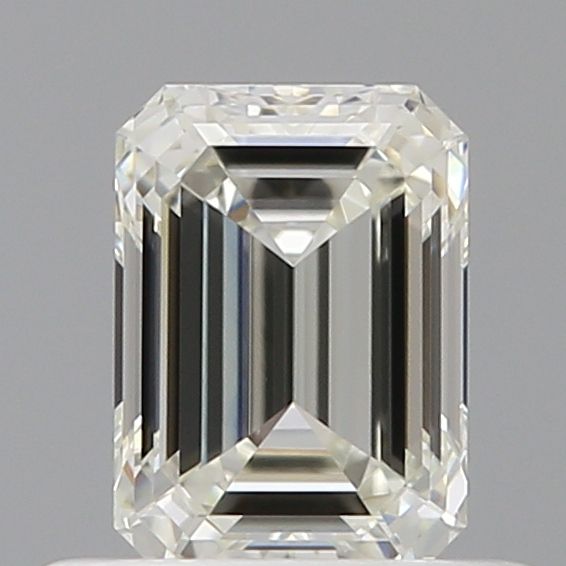 Diamond Natural 0,51Ct J-VVS1 Emerald - GIA2547782217