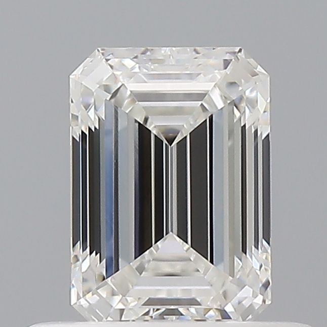 Diamond Natural 0,5Ct F-VVS2 Emerald - GIA7548788557