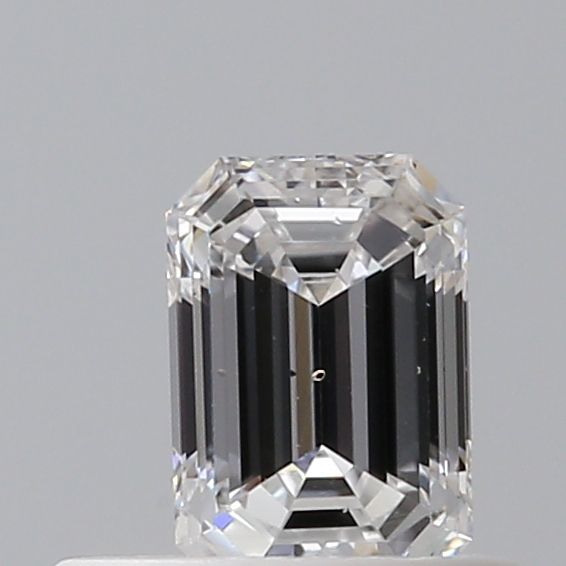Diamond Natural 0,4Ct D-SI1 Emerald - GIA7411273683