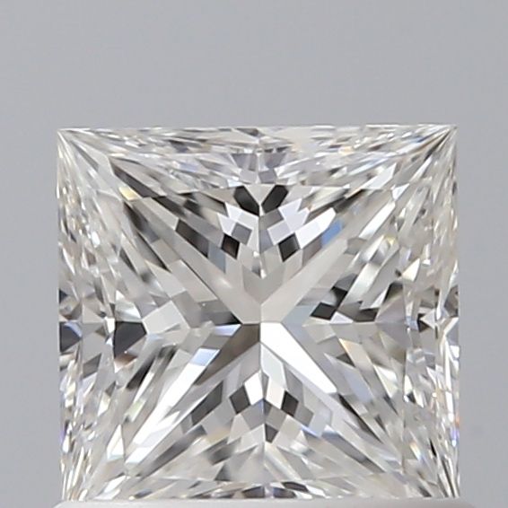 Diamond Natural 0,81Ct F-VS2 Princess - GIA2518015862