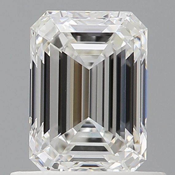 Diamond Natural 0,84Ct F-VVS2 Emerald - GIA7536894053
