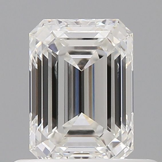 Diamond Natural 0,56Ct F-SI1 Emerald - GIA2537991050