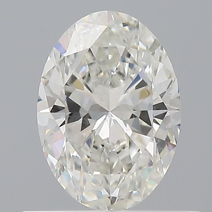 Diamond Natural 0,52Ct H-SI2 Oval - GIA6542786481