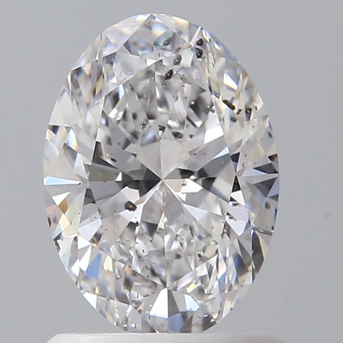 Diamond Natural 1,01Ct D-SI2 Oval - GIA7516647099