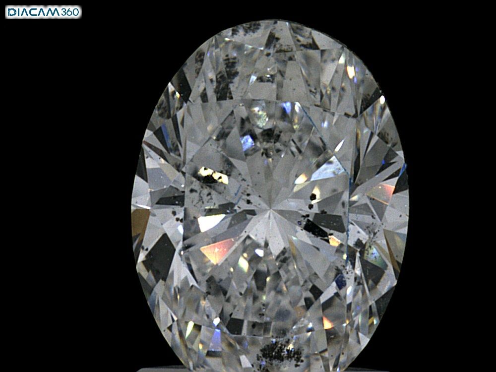 Diamond Natural 1,5Ct D-SI2 Oval - GIA6223341503