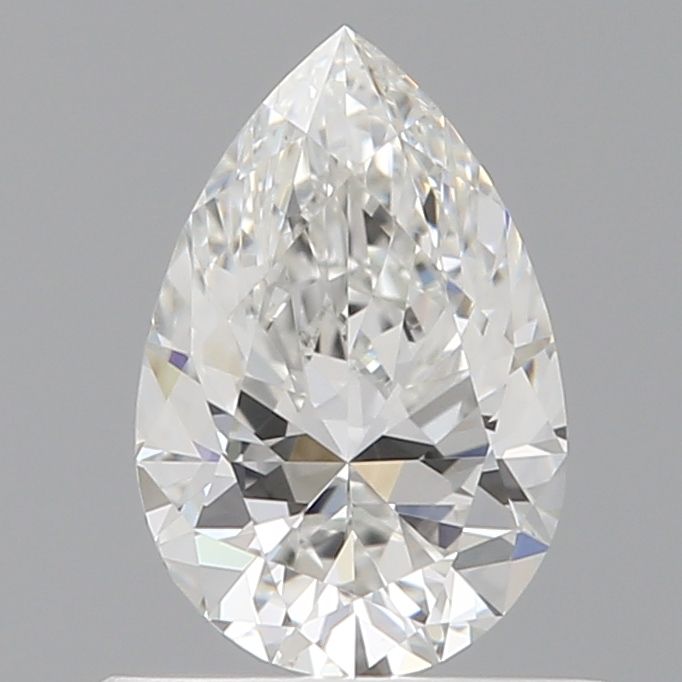Diamond Natural 0,6Ct F-VVS1 Pear - GIA1545410176