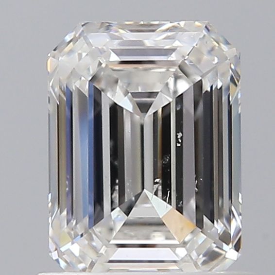 Diamond Natural 0,9Ct F-SI1 Emerald - GIA7392259813