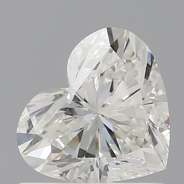Diamond Natural 0,71Ct H-SI1 Heart - GIA5553200399
