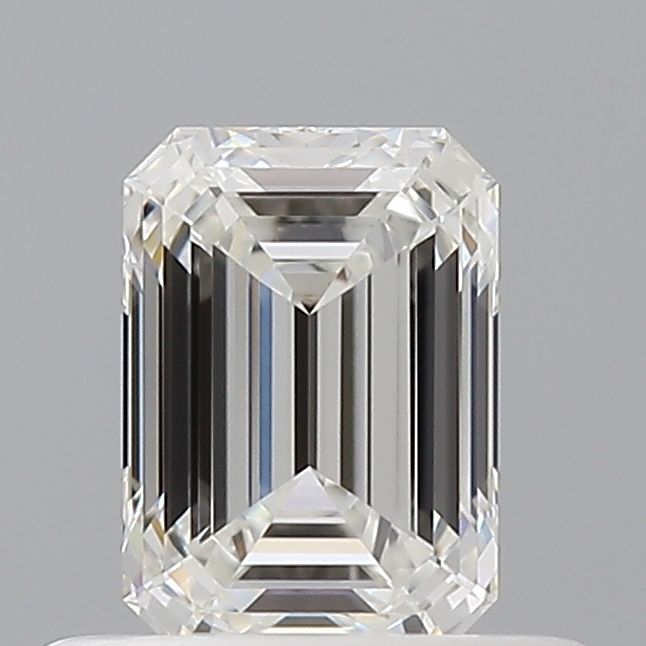 Diamond Natural 0,51Ct F-VVS1 Emerald - GIA1549782077