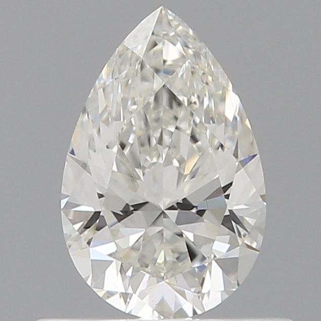 Diamond Natural 0,5Ct H-SI1 Pear - GIA7552201802