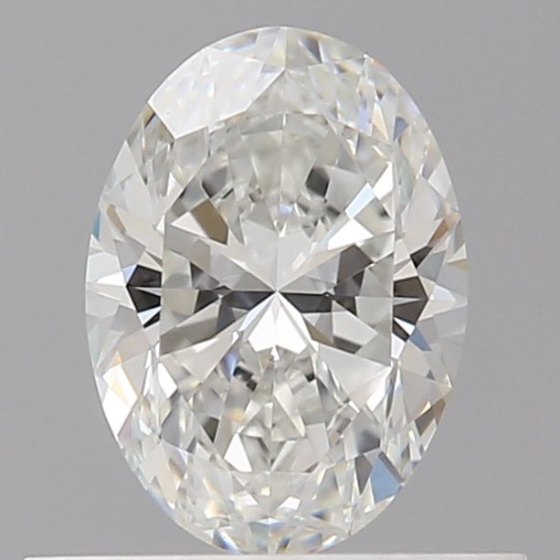 Diamond Natural 0,51Ct F-VVS1 Oval - GIA7546232225