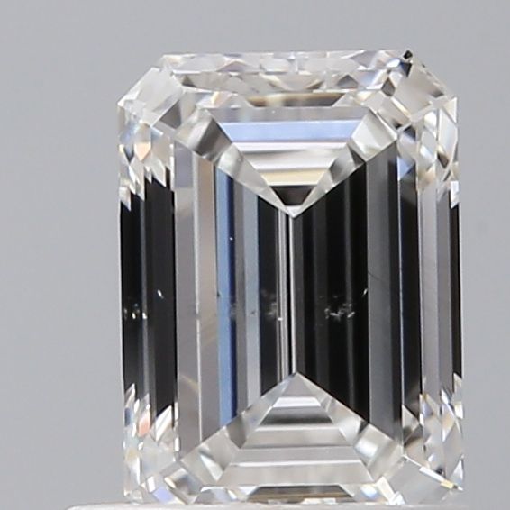 Diamond Natural 0,81Ct F-SI1 Emerald - GIA2235569182