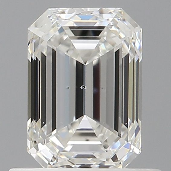 Diamond Natural 0,9Ct G-SI1 Emerald - GIA3545923488