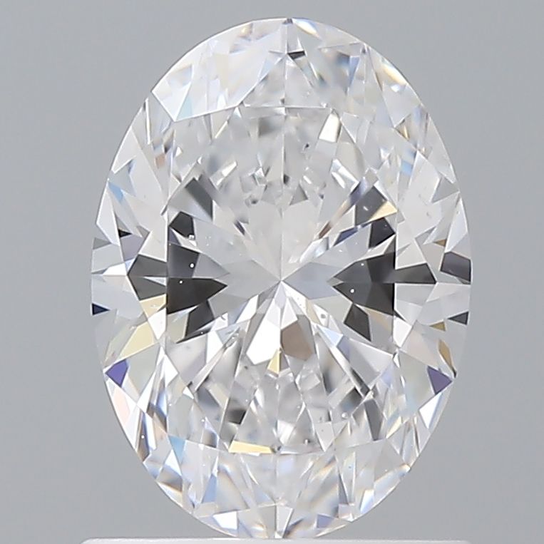 Diamond Natural 0,9Ct D-SI1 Oval - GIA2544470961