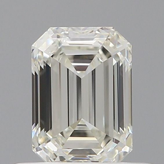 Diamond Natural 0,52Ct J-VVS1 Emerald - GIA1548664529