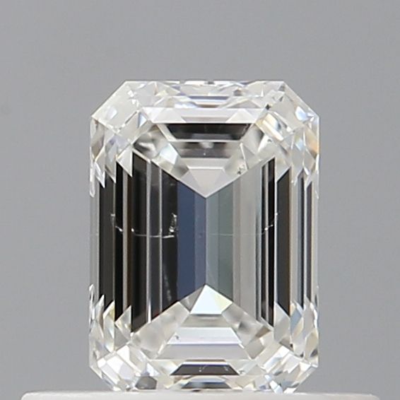Diamond Natural 0,52Ct G-SI2 Emerald - GIA2548663480