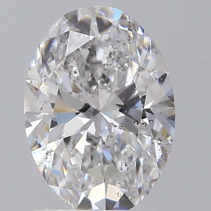 Diamond Natural 1,07Ct D-SI2 Oval - GIA1533509016