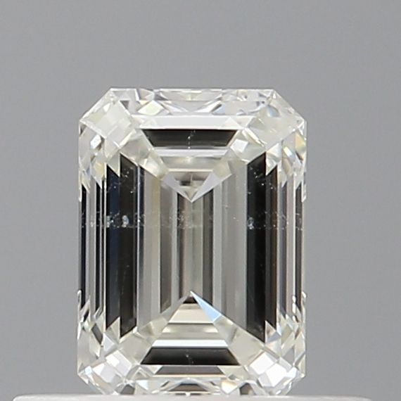 Diamond Natural 0,5Ct J-SI2 Emerald - GIA1543302605