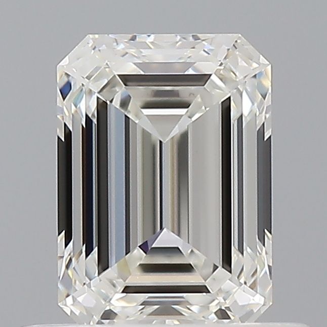 Diamond Natural 0,74Ct H-VVS2 Emerald - GIA1555222755