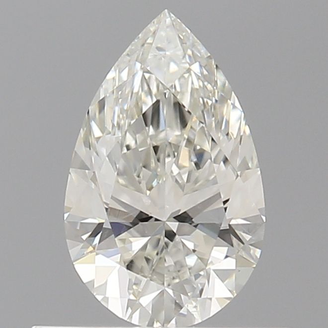 Diamond Natural 0,53Ct J-SI1 Pear - GIA6552202326
