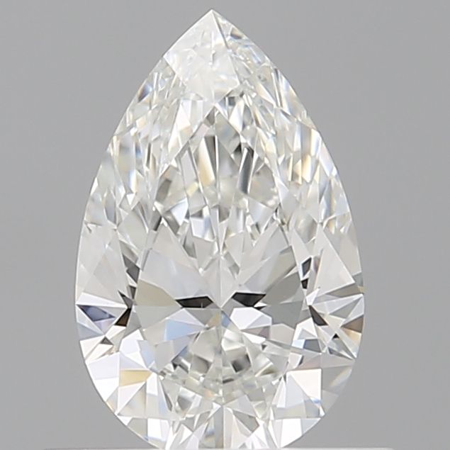 Diamond Natural 0,62Ct G-VS1 Pear - GIA6555022016