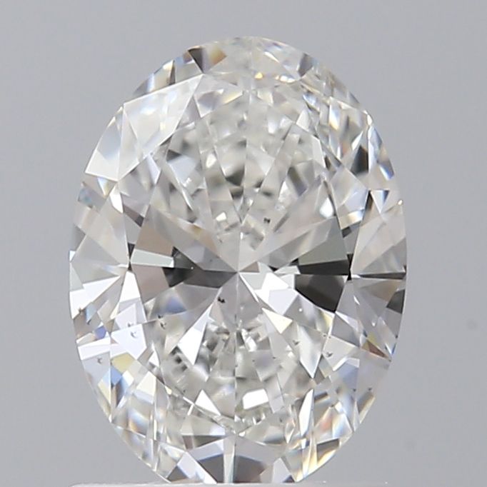Diamond Natural 0,9Ct F-SI1 Oval - GIA6542851339