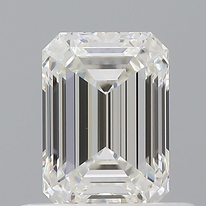 Diamond Natural 0,7Ct H-VS1 Emerald - GIA7553226644