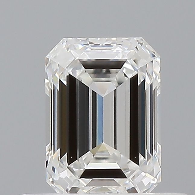 Diamond Natural 0,54Ct F-VS2 Emerald - GIA2558226163