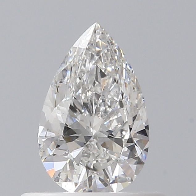 Diamond Natural 0,44Ct F-SI2 Pear - GIA6512228180