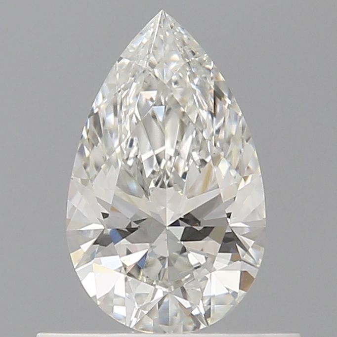 Diamond Natural 0,5Ct H-VVS1 Pear - GIA6551200437