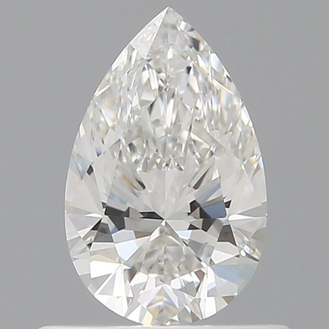 Diamond Natural 0,53Ct G-VVS1 Pear - GIA3545970537
