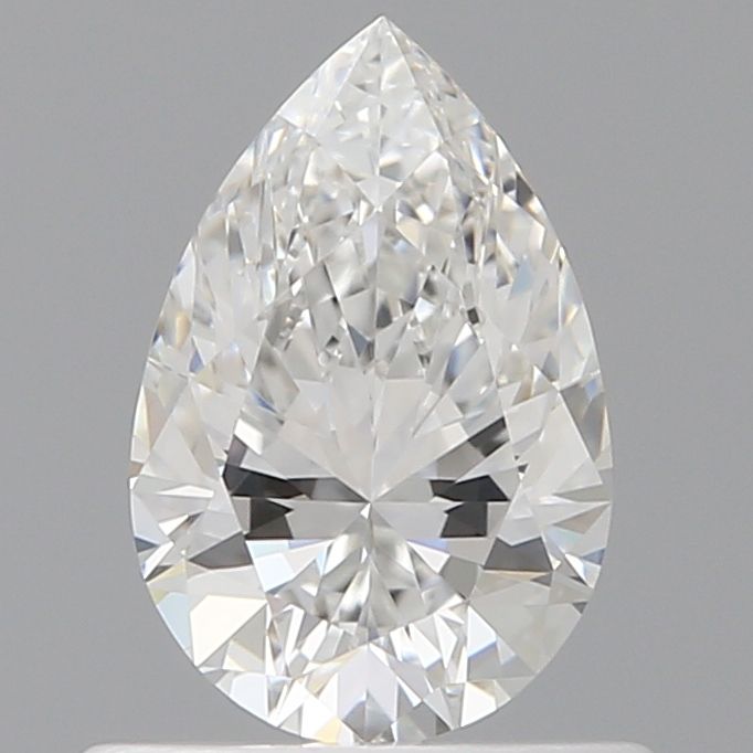 Diamond Natural 0,61Ct F-IF Pear - GIA6542970773