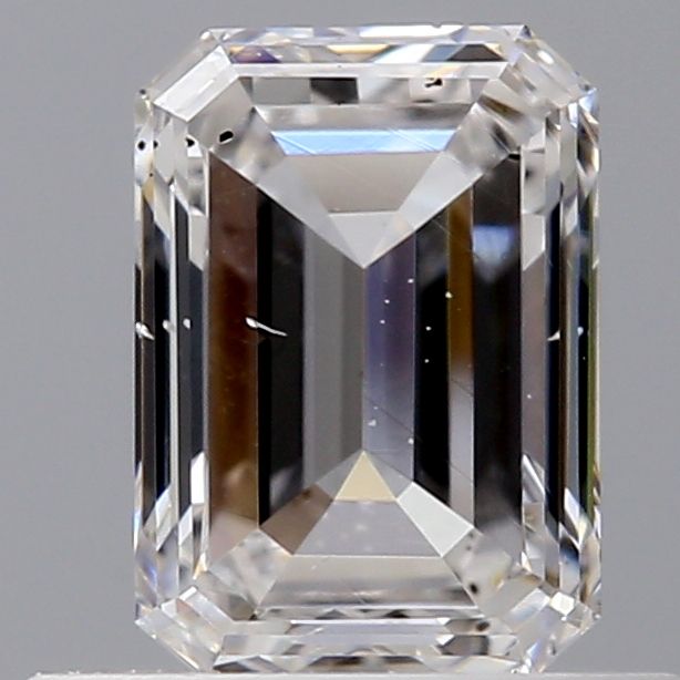 Diamond Natural 0,56Ct E-SI1 Emerald - GIA2424880312