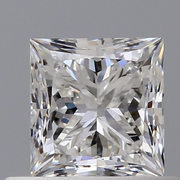 Diamond Natural 0,6Ct F-VS2 Princess - GIA6412457015