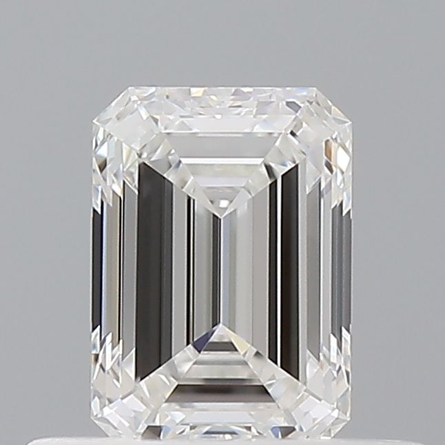 Diamond Natural 0,51Ct F-VVS1 Emerald - GIA2557222973