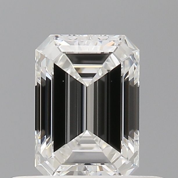 Diamond Natural 0,51Ct F-VVS1 Emerald - GIA6552225880