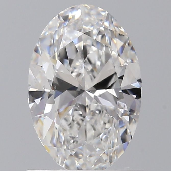 Diamond Natural 0,9Ct E-SI1 Oval - GIA6515095778