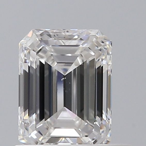 Diamond Natural 0,64Ct E-SI1 Emerald - GIA6505906543