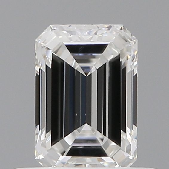 Diamond Natural 0,5Ct F-VVS2 Emerald - GIA7548924972