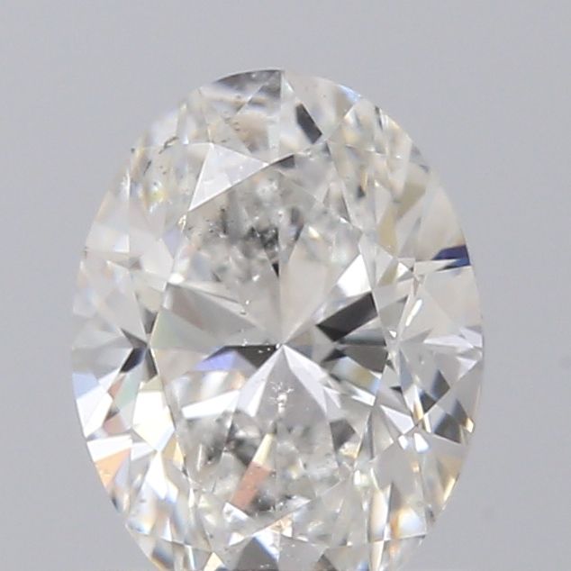 Diamond Natural 0,9Ct F-SI2 Oval - GIA6532728181