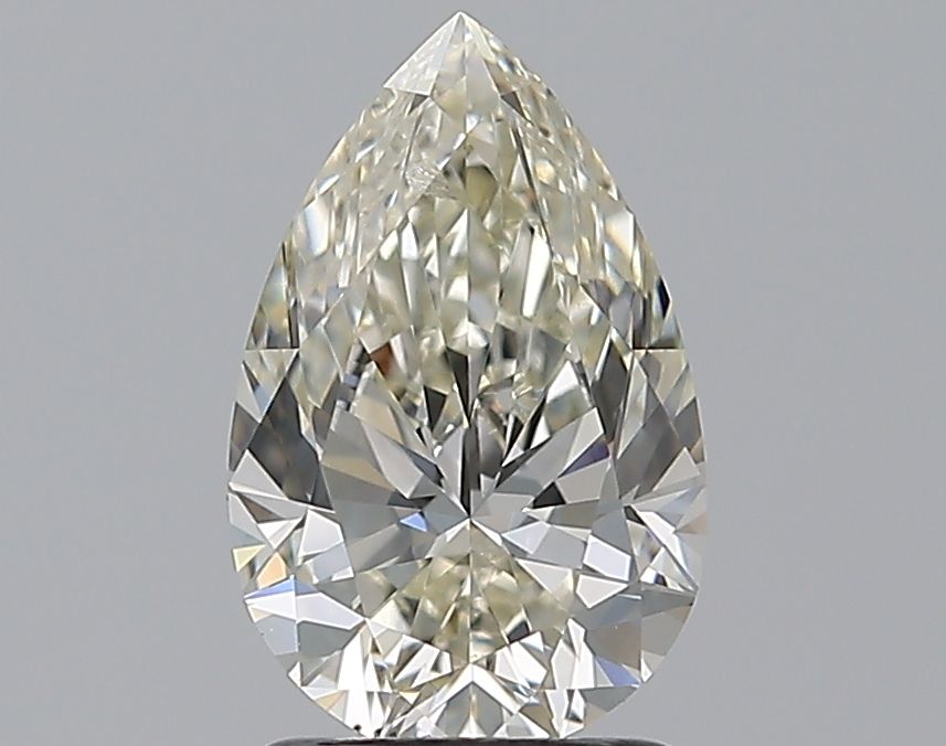 Diamond Natural 1,7Ct K-SI2 Pear - GIA6545280338