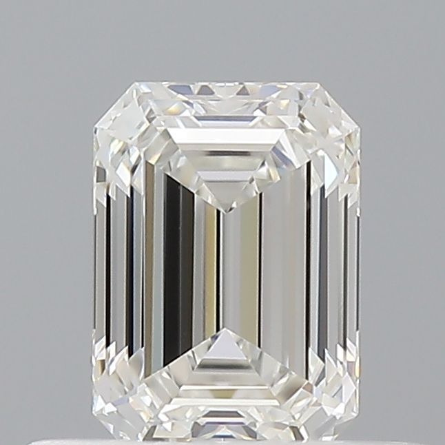 Diamond Natural 0,5Ct G-VVS2 Emerald - GIA7556224155
