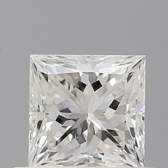 Diamond Natural 0,57Ct H-SI1 Princess - GIA2554226679