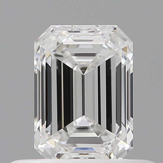 Diamond Natural 0,5Ct E-VVS2 Emerald - GIA1557224225