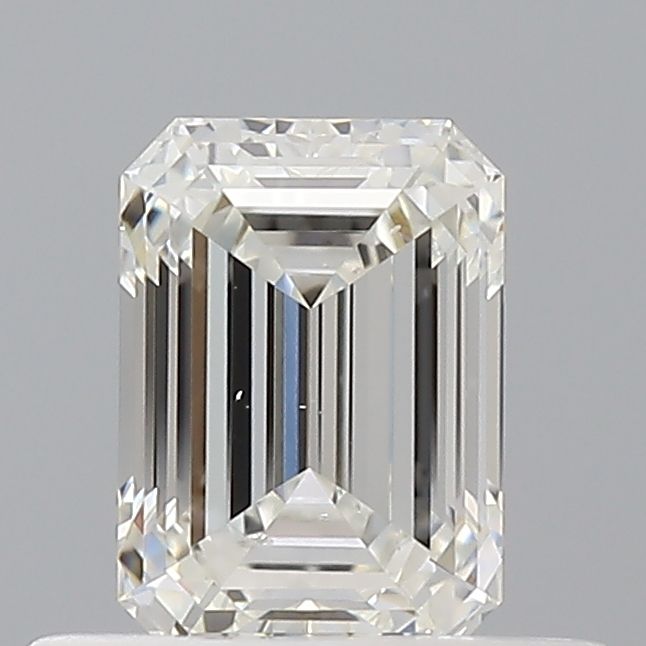 Diamond Natural 0,55Ct H-SI2 Emerald - GIA2557226162