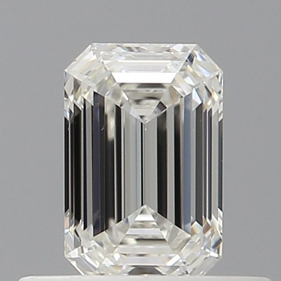 Diamond Natural 0,51Ct H-VVS2 Emerald - GIA2556222785